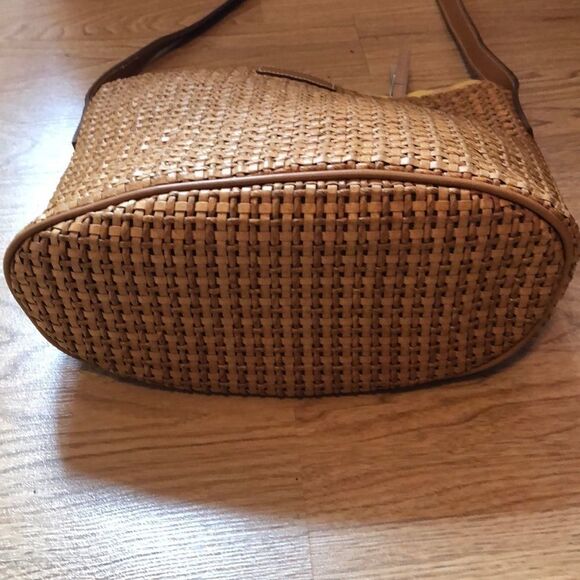 Taiuti purse made in Italy.  Leather trim - Picture 7 of 8